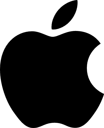 Apple logo clean